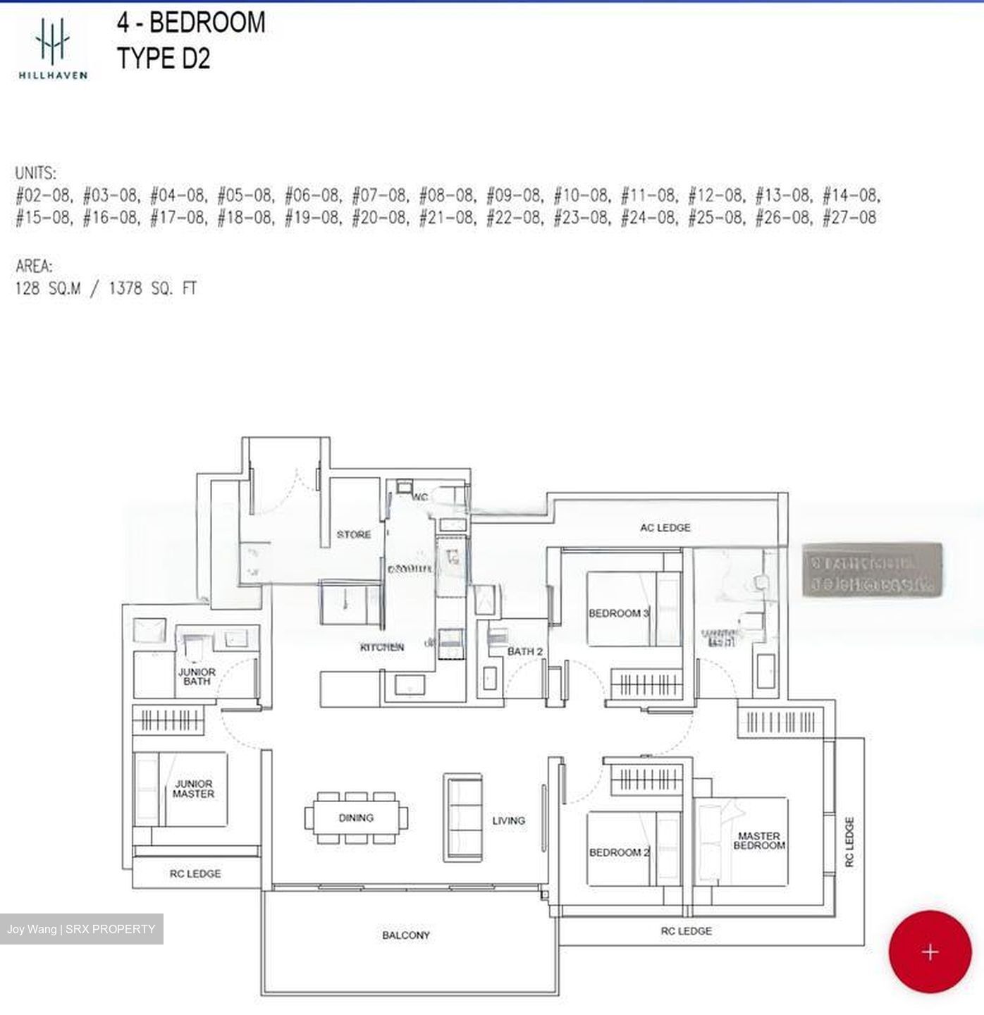 Hillhaven (D23), Apartment #449868541